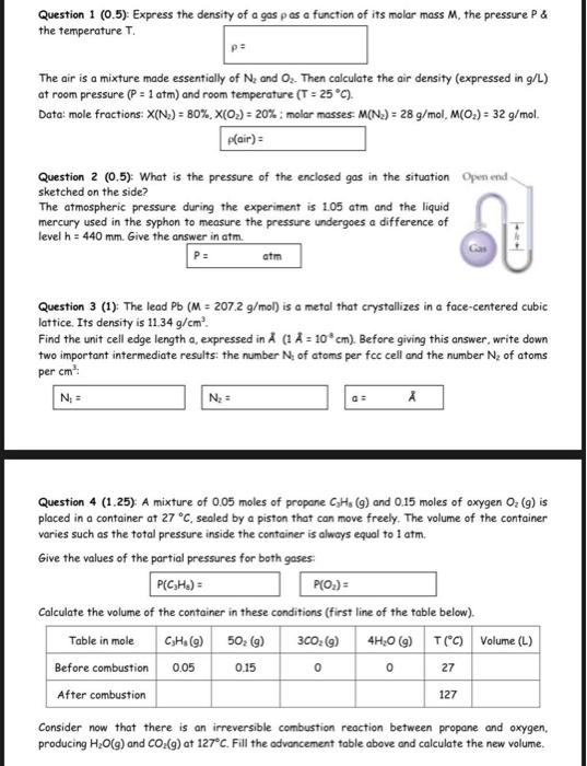 can you help me pls The air is a mixture made essentially