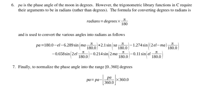 24-hour format: 6 Enter timezone: -5 2.45757e+06 0.165052 73790 Phase of the