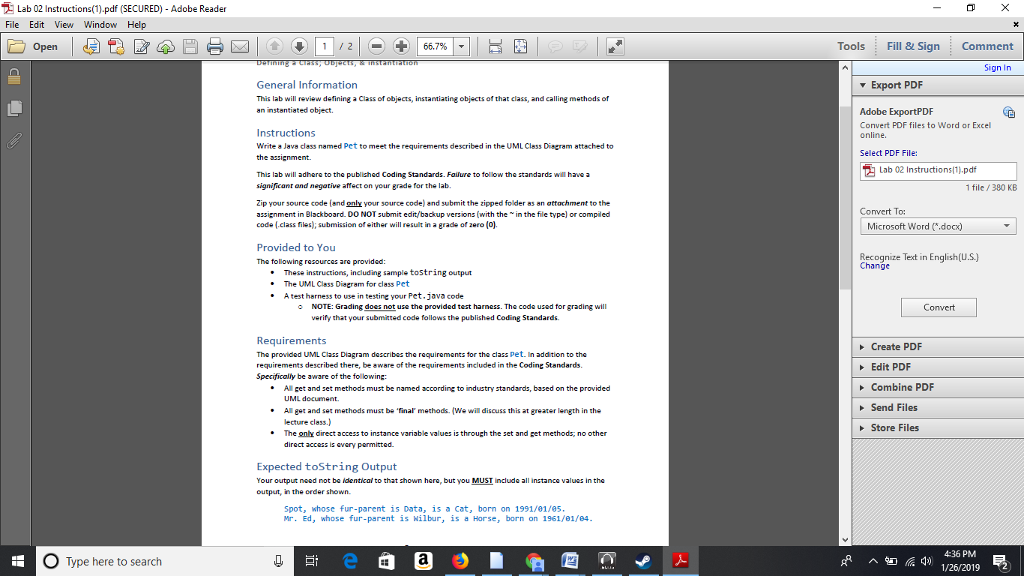 Can I get help with this? /* * Lab 02 * *