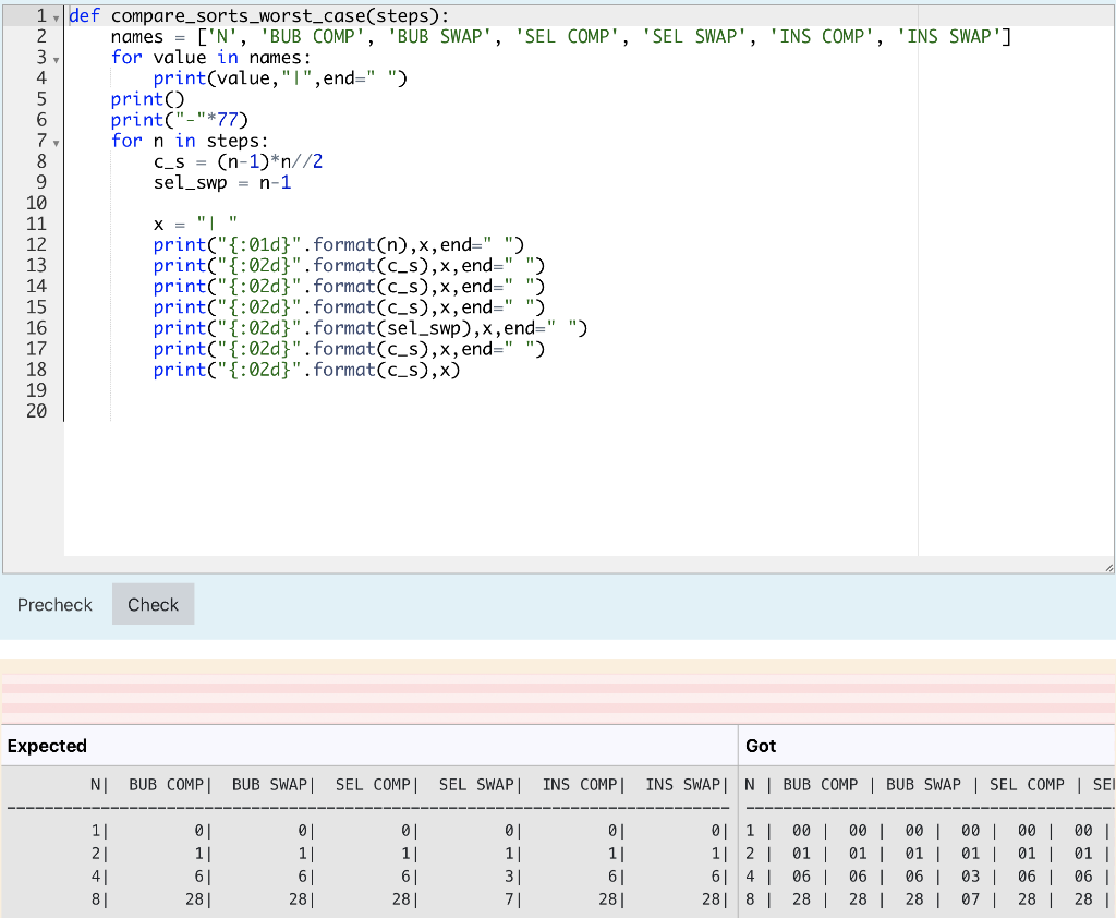 which takes a list of integers as a parameter and produces a