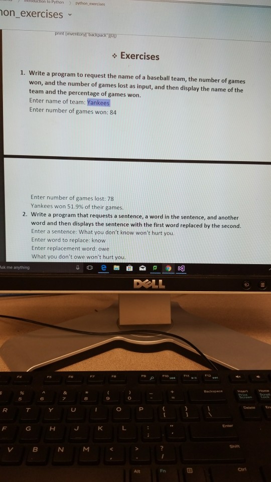  so those 2Qs fast nereaucbon to Pythonpython exercises on exercises pint