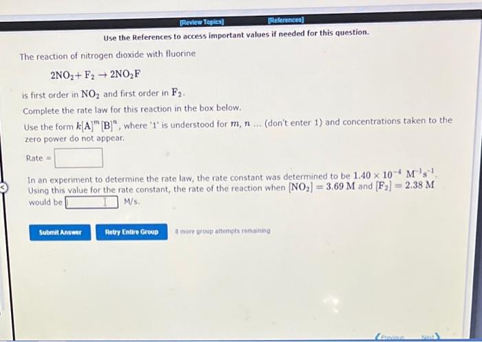  Use the References to access important values if needed for this
