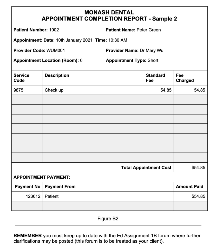 you have been provided with two samples so you can appreciate some
