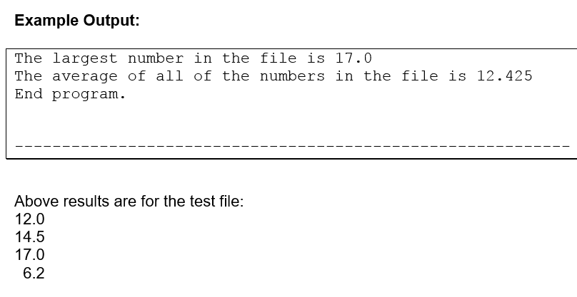 C++ Program: Write a program that takes its input from a file