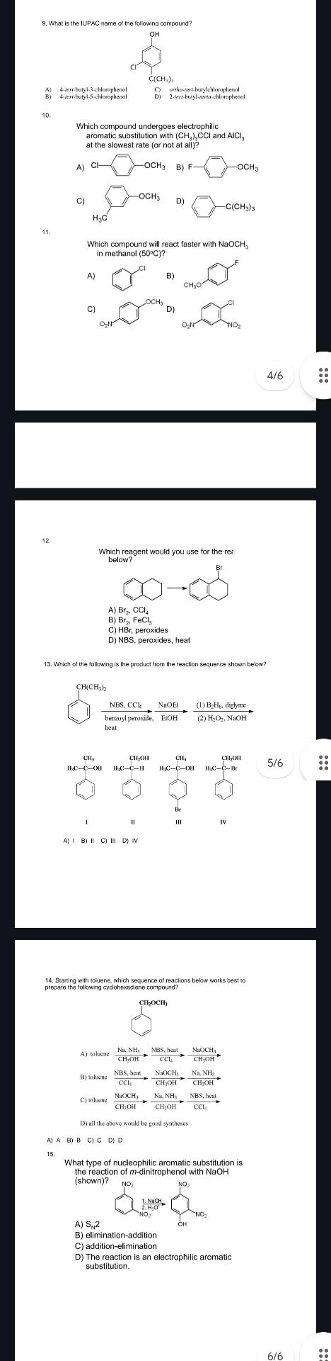  Answer all questions: 9. 10. 11. 12. 13. 14. 15. 