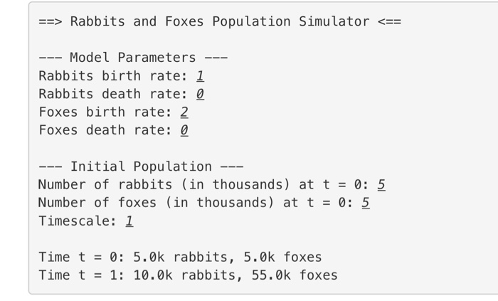  Create a code in python that matches both sample outputs provided