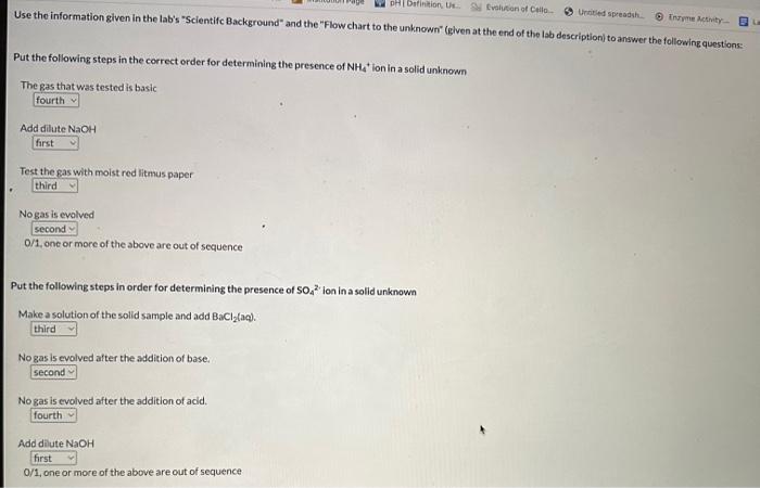 I can not find the solution , for these 3 questions Use