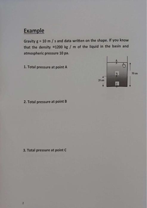  Gravity g=10m/s and data written on the shape. If you know