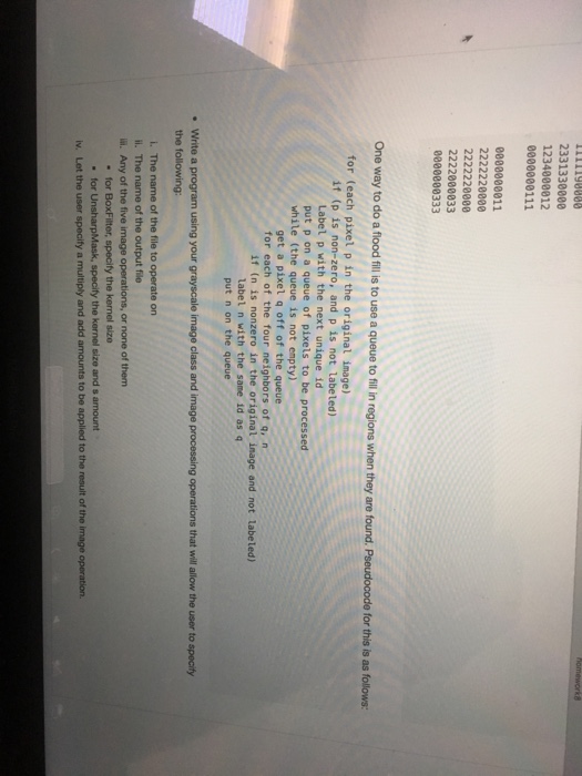 inheritance to implement an image processing system for the Write an abstract
