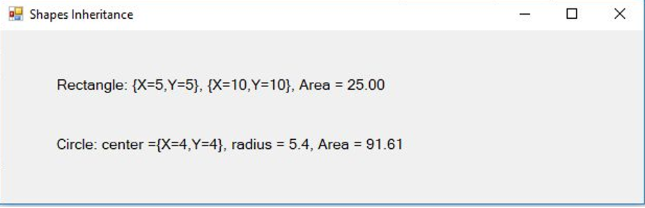 Using Visual Basic The application will use one form to display simple