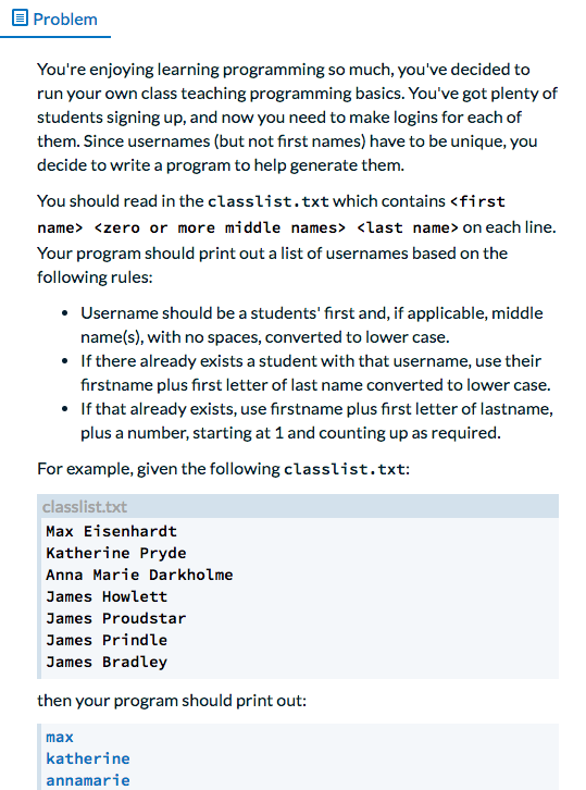 Python question.......... Problenm You're enjoying learning programming so much, you've decided to