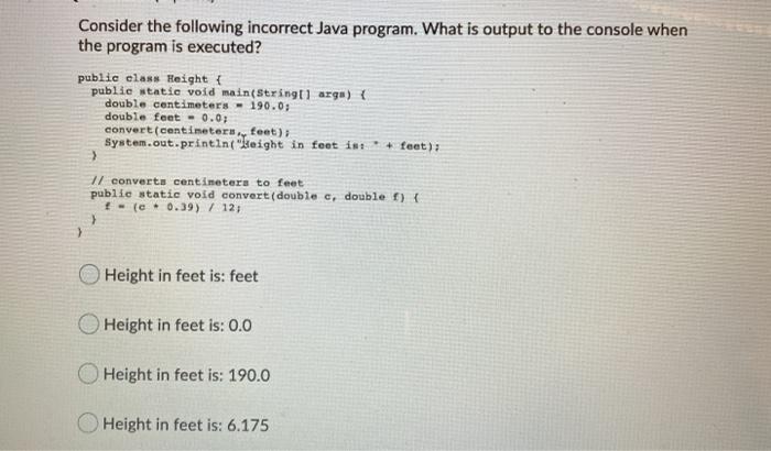 x + x; return x; > Which of the following can be