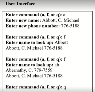 Assignment2.java - A driver class that contains only a main method which