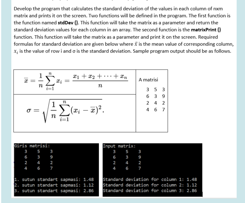  Plesea. Write it in C programing language Develop the program that