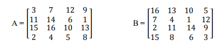 Consider a cipher that uses a 16 bit key and 16 bit
