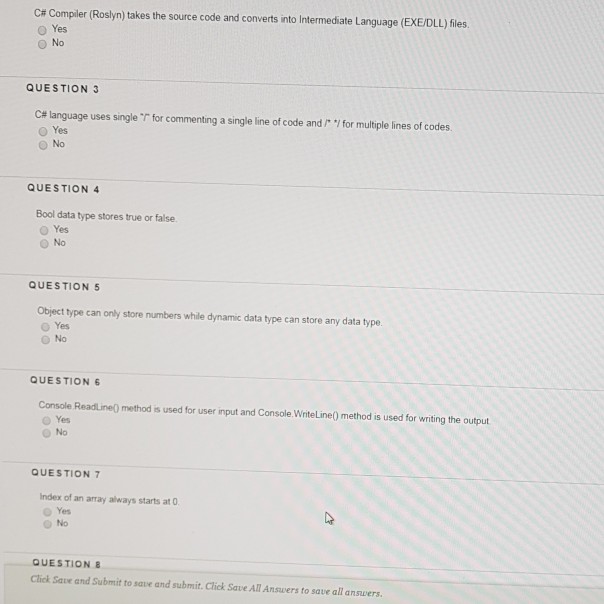 C# Compiler (Roslyn) takes the source code and converts into Intermediate