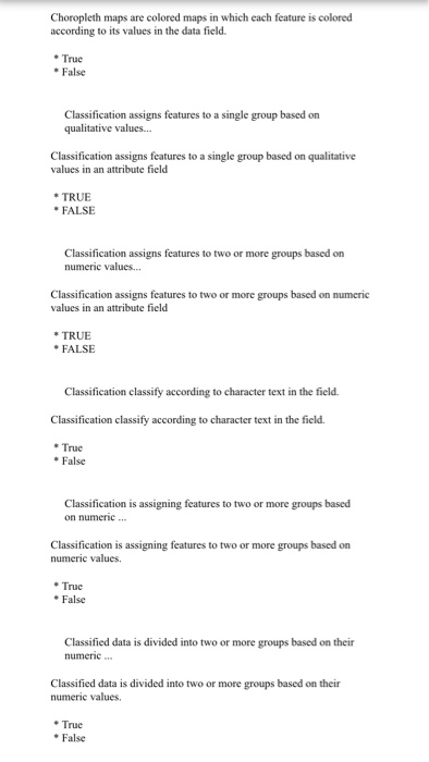 of information for features An attribute table contains rows of information for