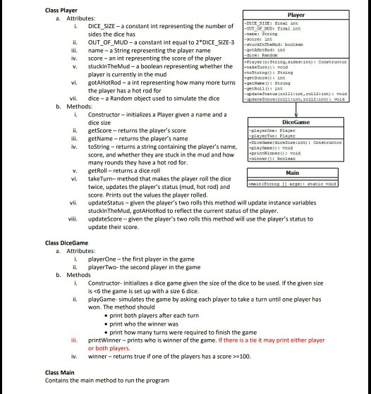 Assignment 3 Assignment 3: Three Classes, Object Construction Evaluation (75 points) Solutions