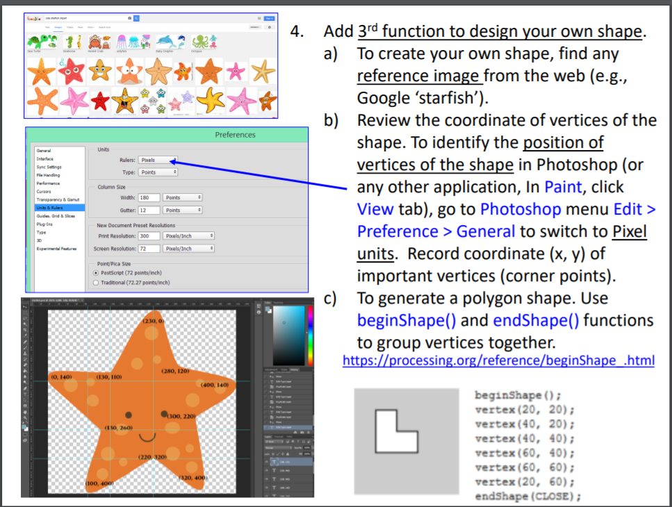 a coding class please use code only **please use processing program to