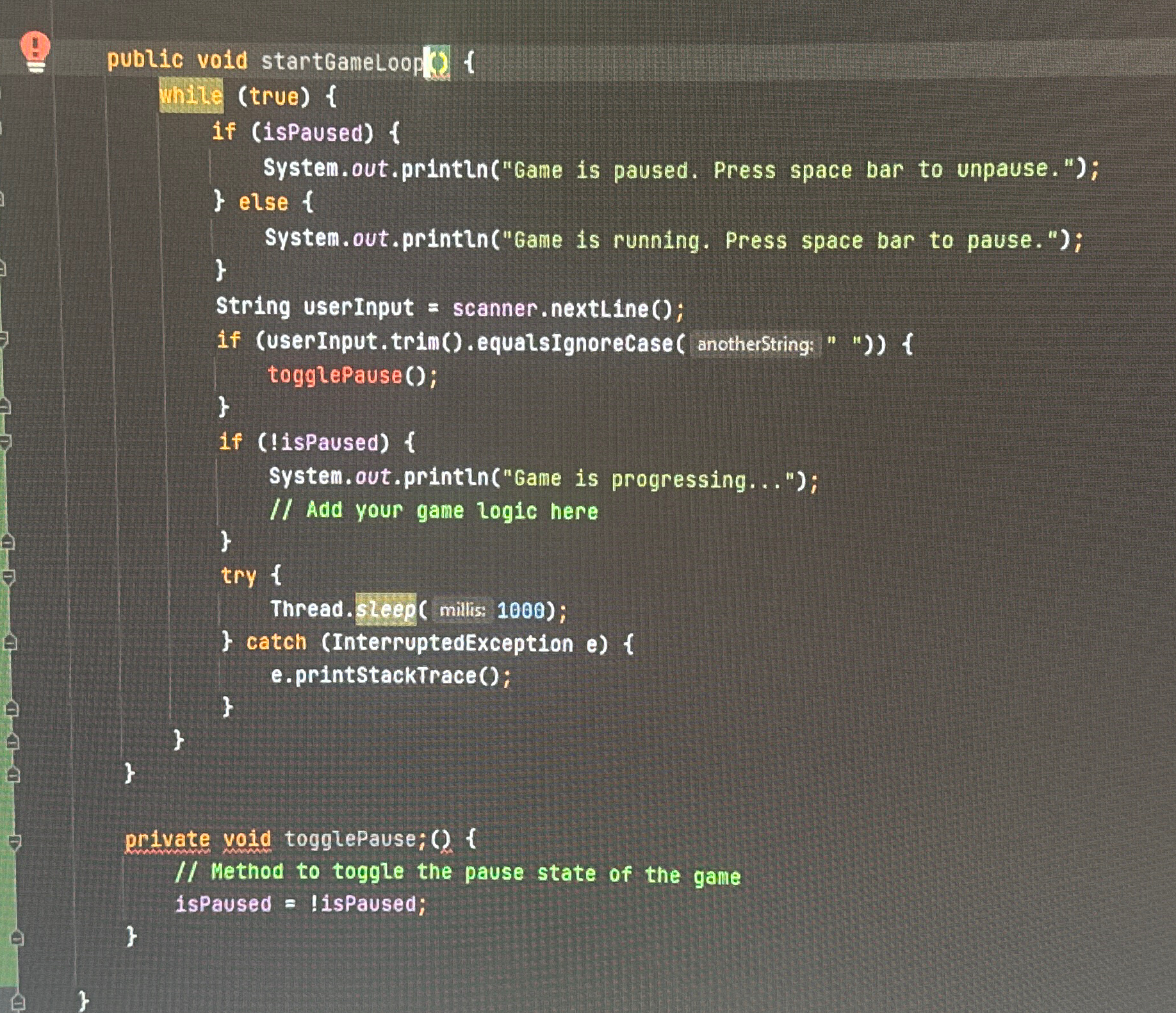  In my gameController.java i need this fixed and figered out all
