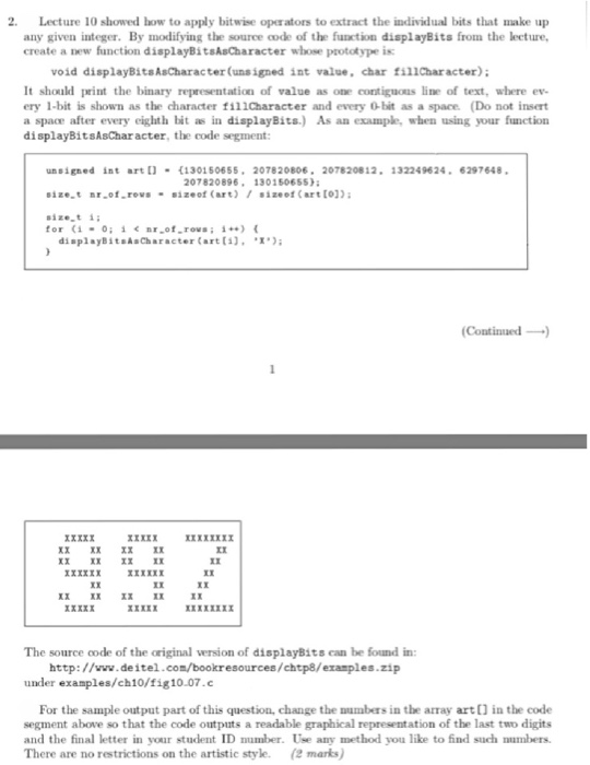  Please write a C PROGRAM to output the number 77D(the last