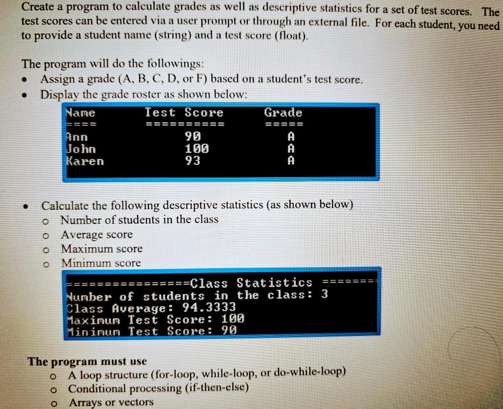 can i get this code in three separate files. .h .cpp .main