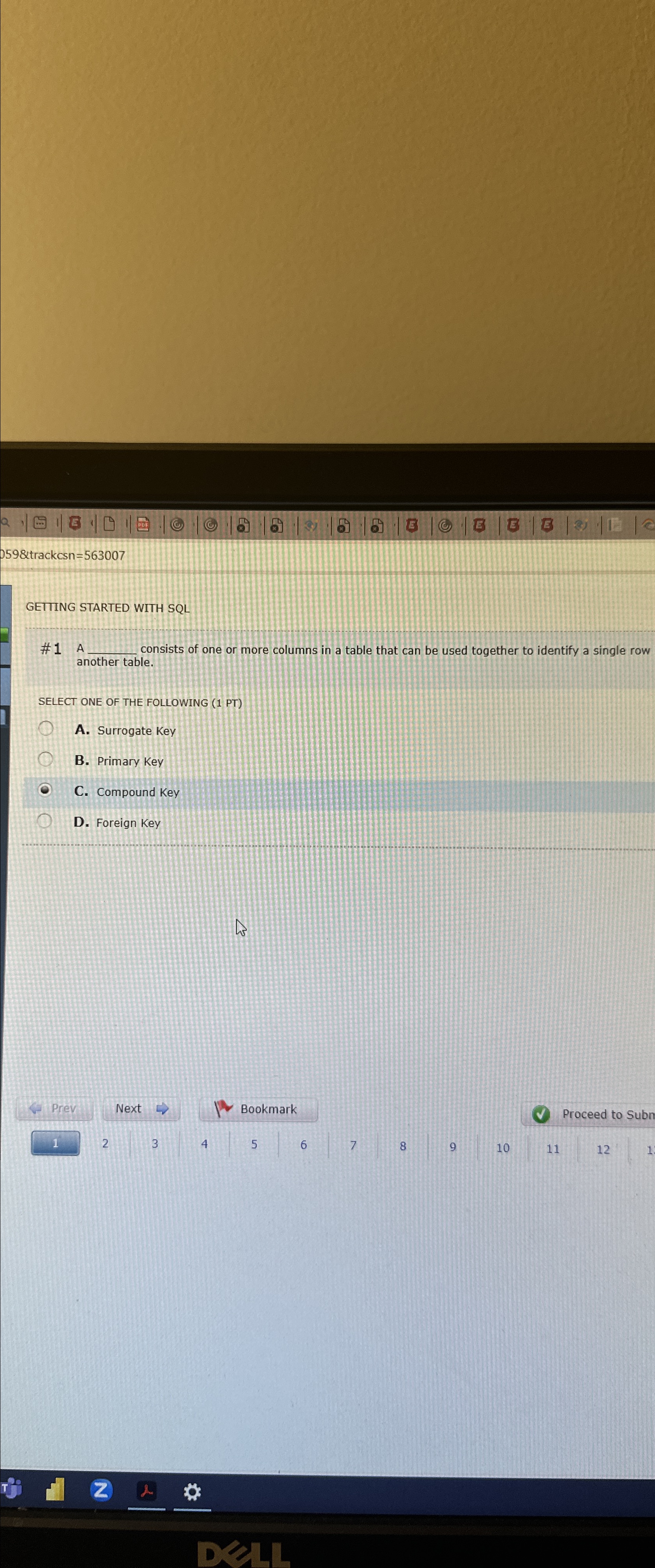  GETIING STARTED WITH SQL #1 consists of one or more columns