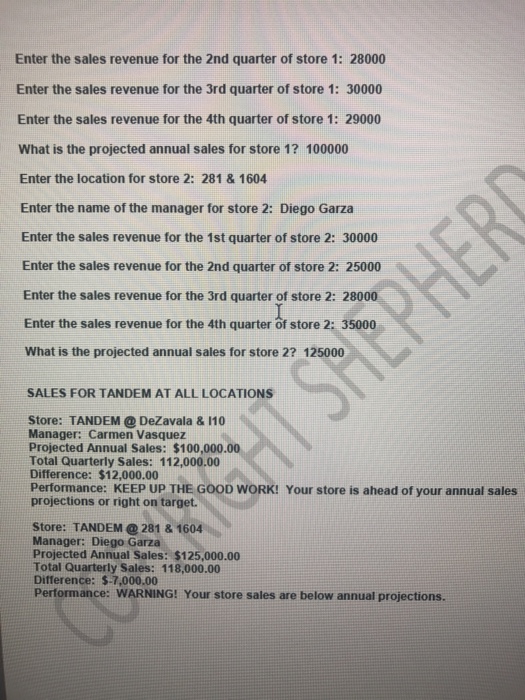 PDF (instructor's version) on how to create a oject folder that manages