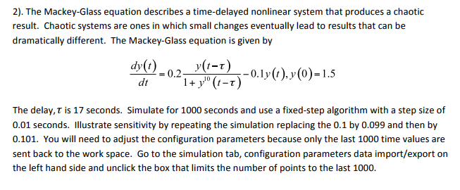 Please show this solution using simulink and the steps needed to construct