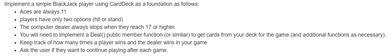 and going through the following steps? Then change CardDeck to use dynamic