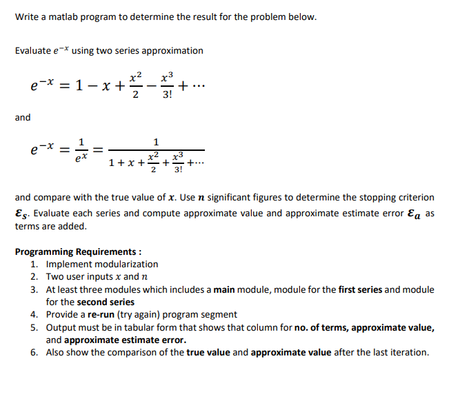 Please help me with this in Matlab. Write a matlab program to