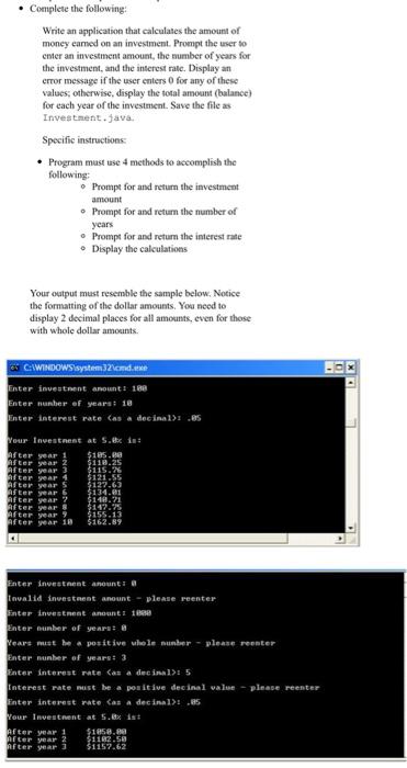 i need this java code same out put as shown below attached