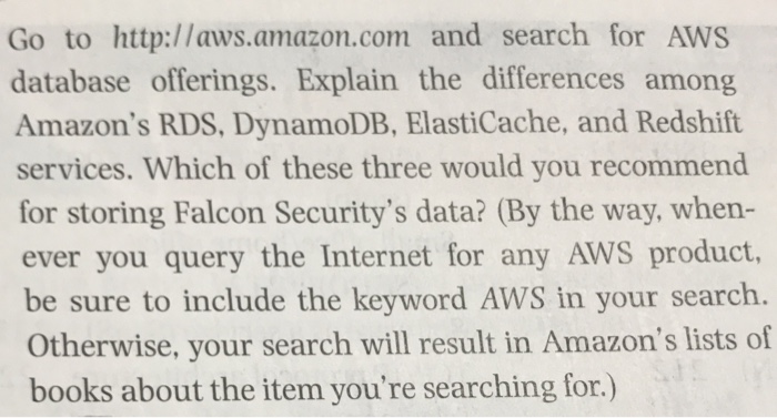  go to http://aws.amazon.com Go to http: //aws.amazon.com and search for AWS
