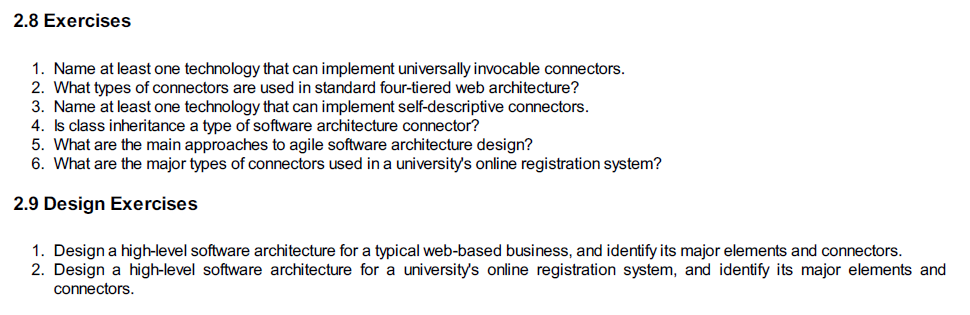 SOFTWARE ARCHITECTURE Software Architecture and Design Illuminated SOFTWARE ARCHITECTURE Software Architecture and
