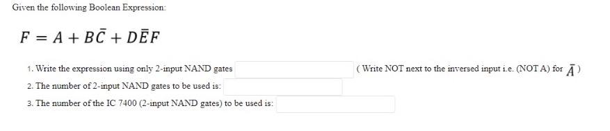 simplifed expression for 1) and also solbe 2 and 3 Given the