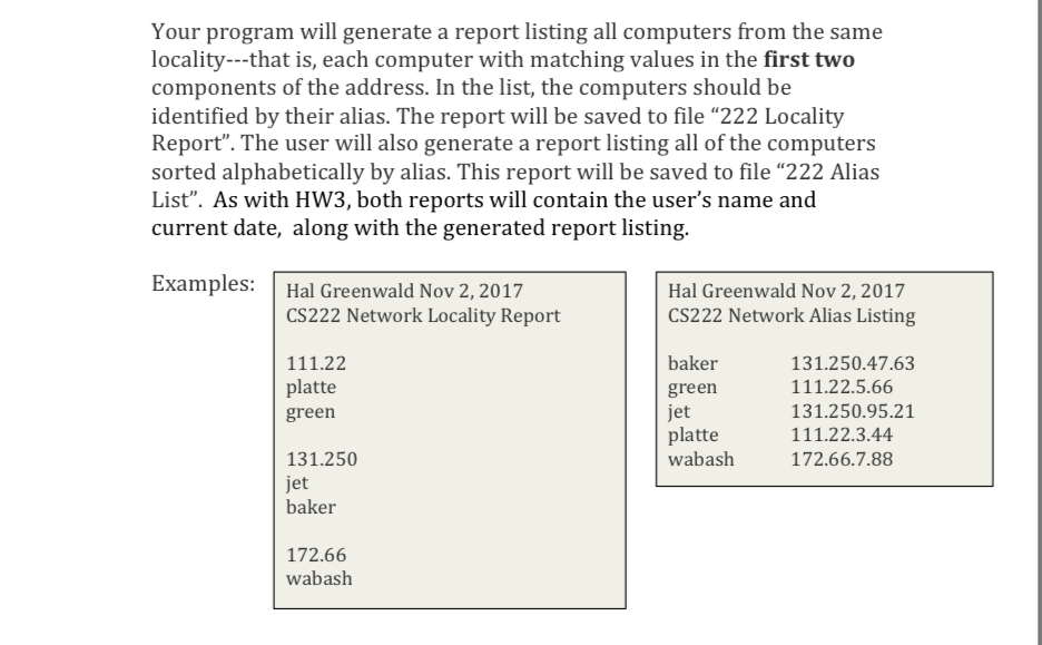 for the four integers of an IPv4 address along with a fifth