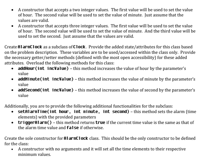 hour, minute, and second. In a civilian time, the hour range of