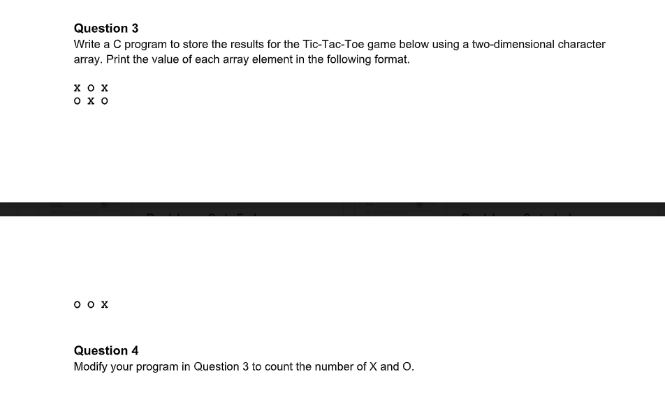  Using C Programming and #include Question 3 Write a C program
