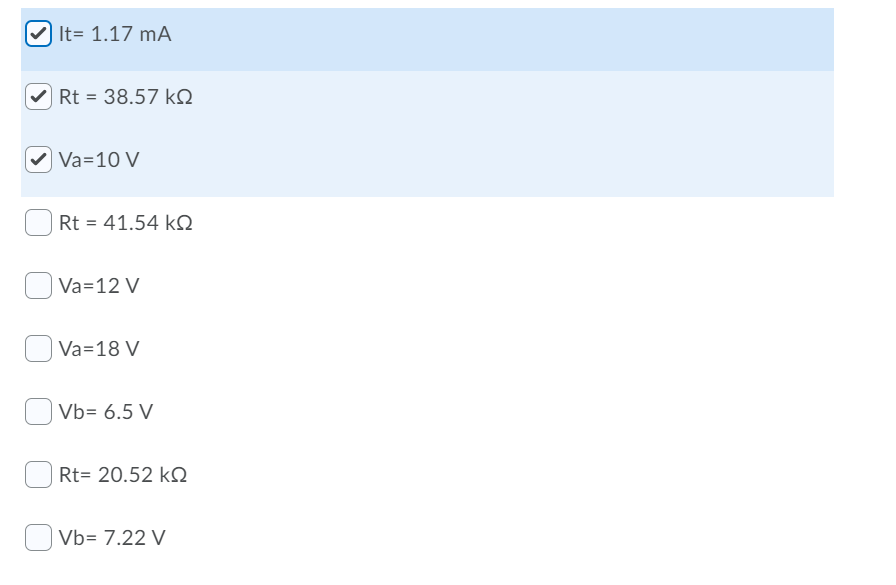 circuit below: It 12 a b RI 30K22 Il RP 10K22 R4