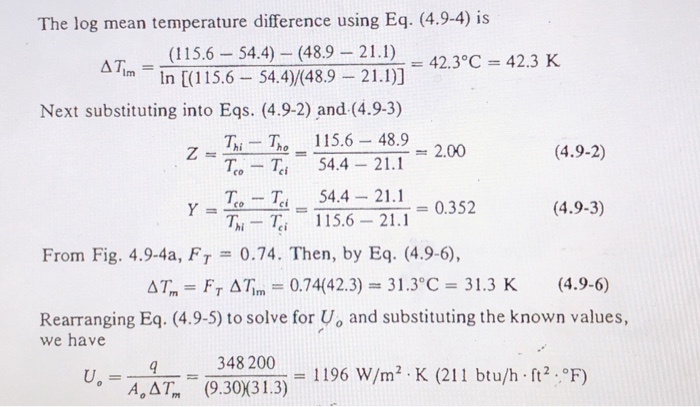 4.9-1. The program should ask the user to provide relevant variables (temperatures,