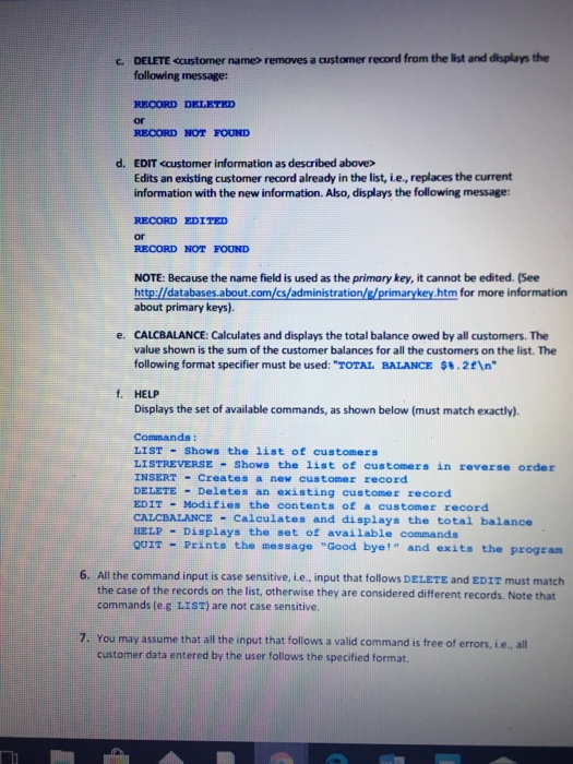 - Practice the use of dynamic memory allocation. . Correctly identify error
