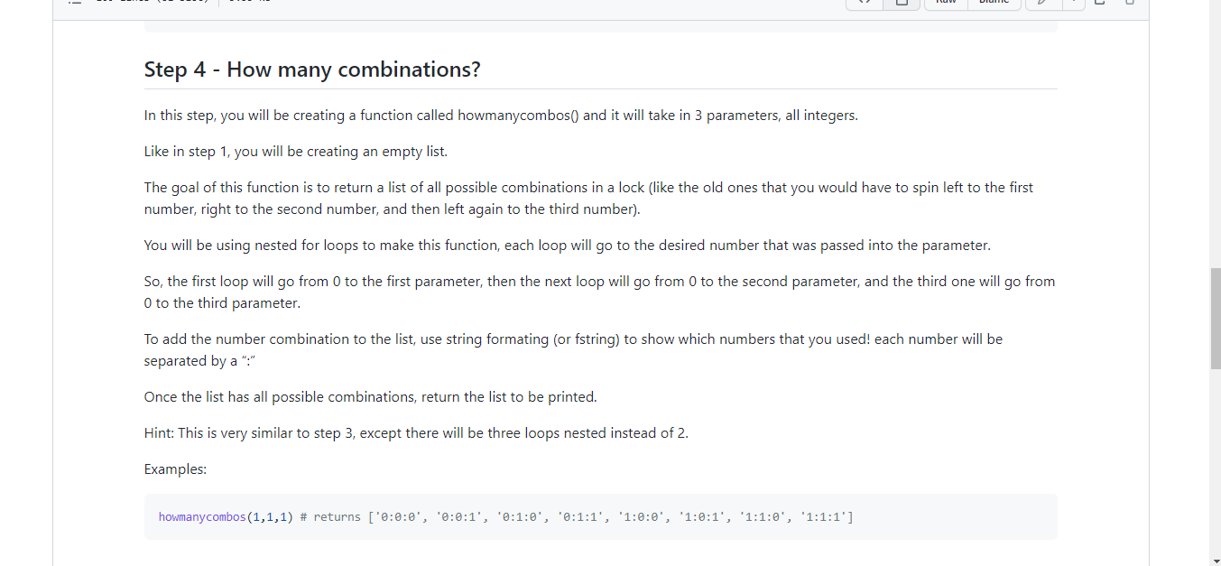Python help with step 4 & 5 please Step 4 - How