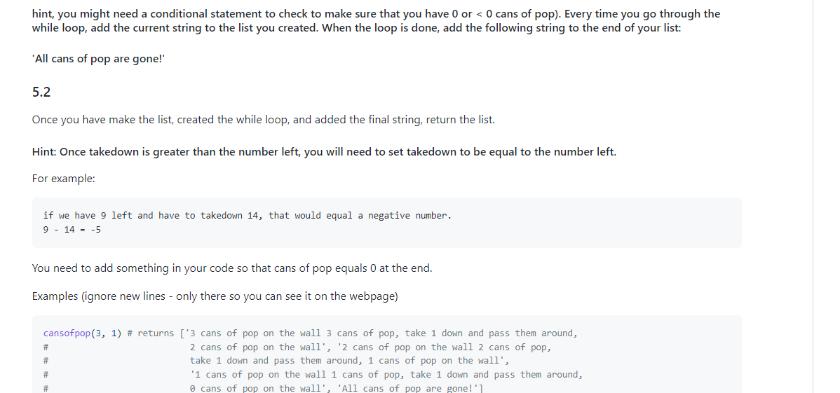 howmanycombos() and it will take in 3 parameters, all integers. Like in