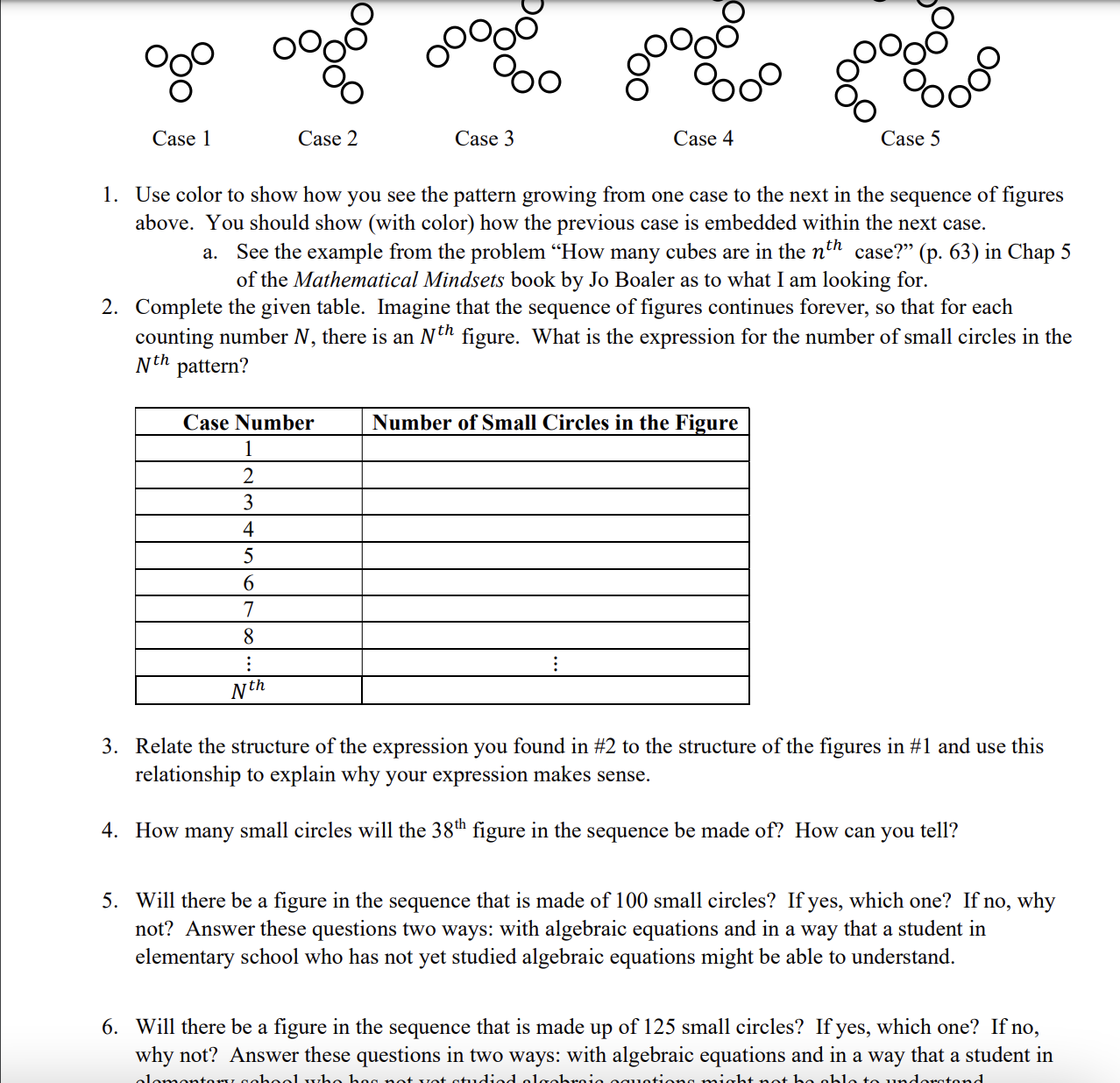  Poo Case 1 Case 2 Case 3 Case 4 Case 5
