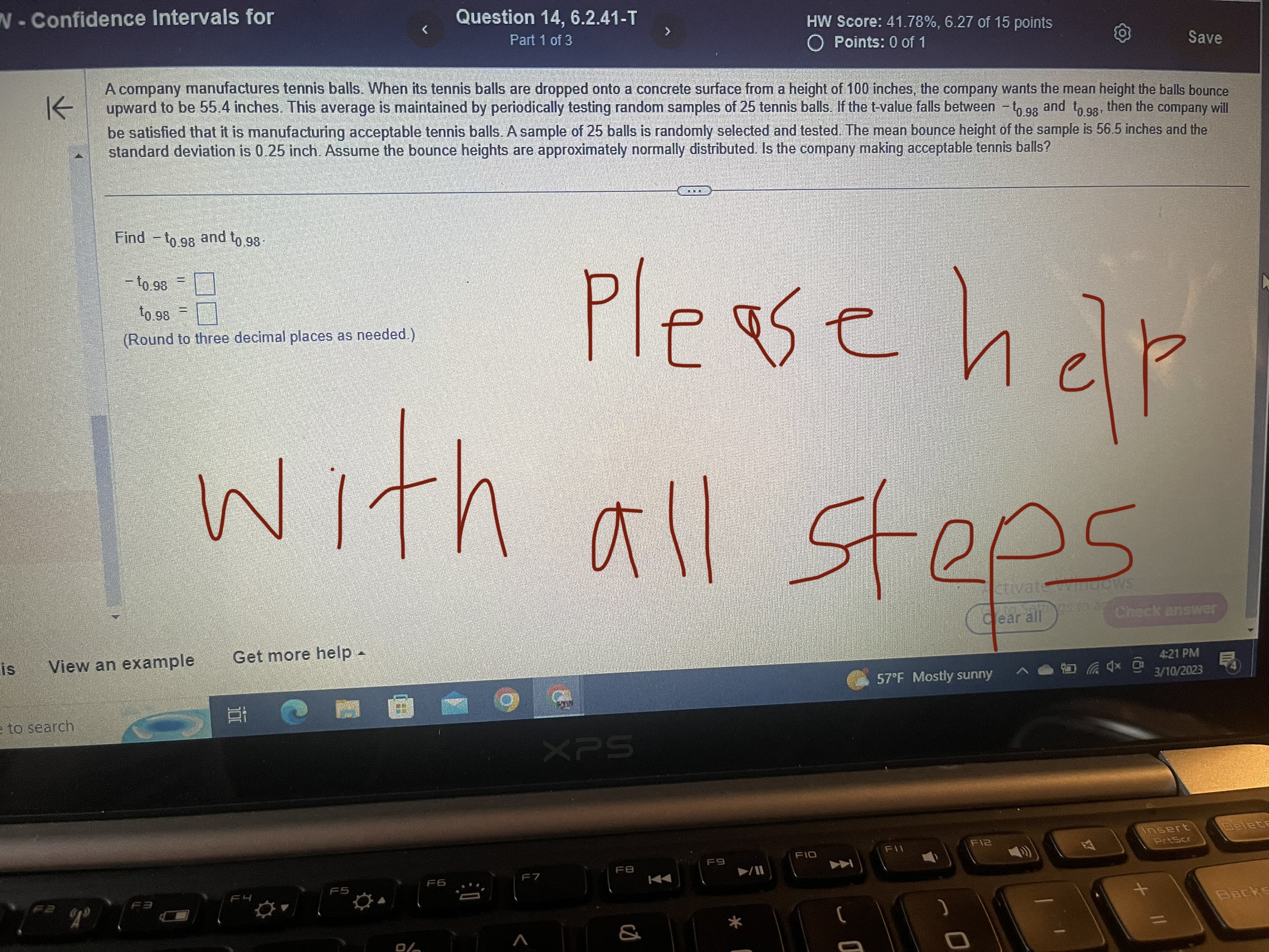 test was 1197 and the standard deviation was 161.7. Further research suggests