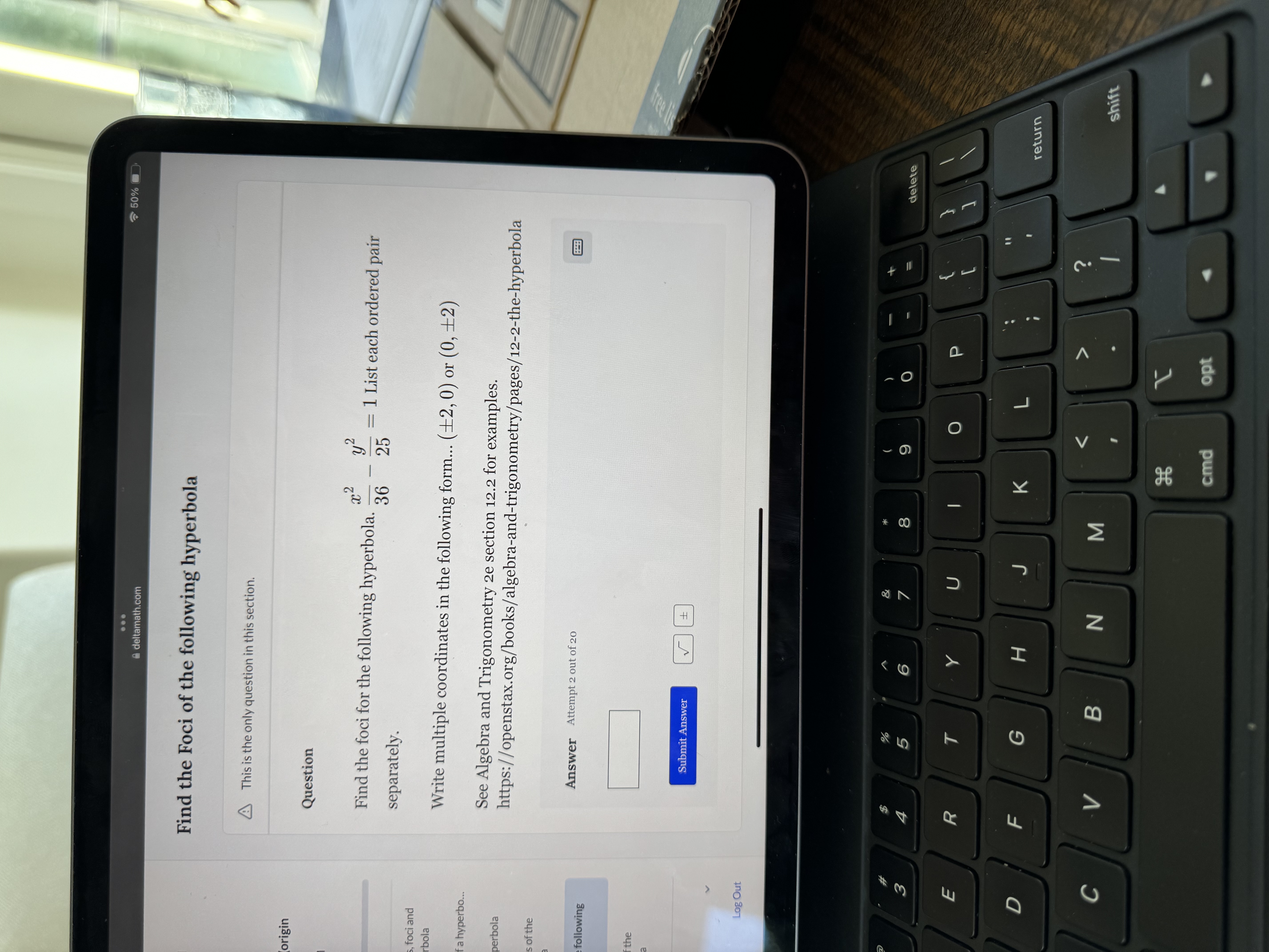 multiple coordinates in the following form... (2, 0) or (0, +2) Please