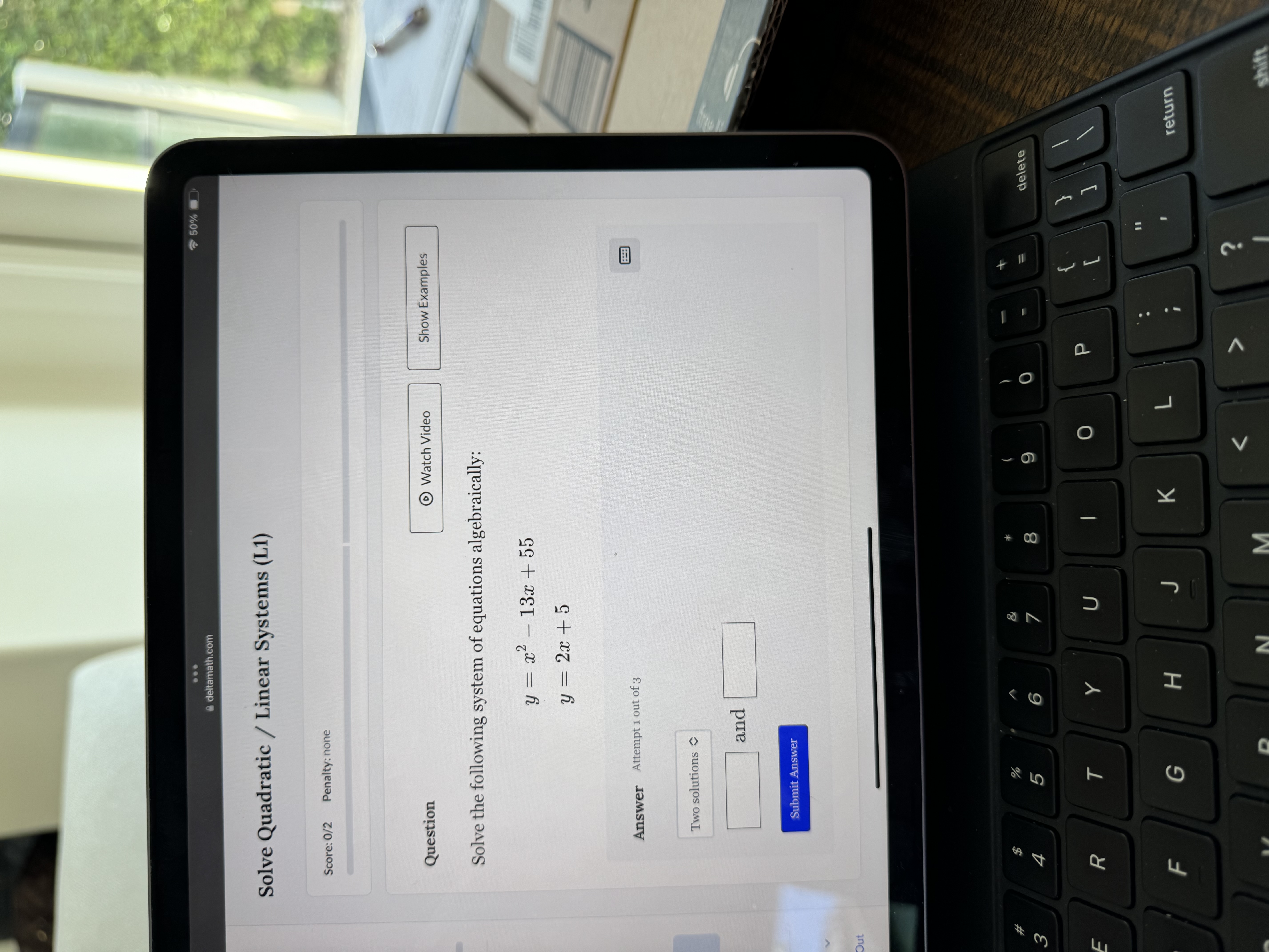 a center of . The vertices are The foci are wing The