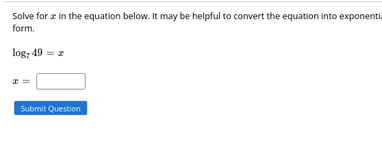 (x)= Submit QuestionSolve for o in the equation below. It may be