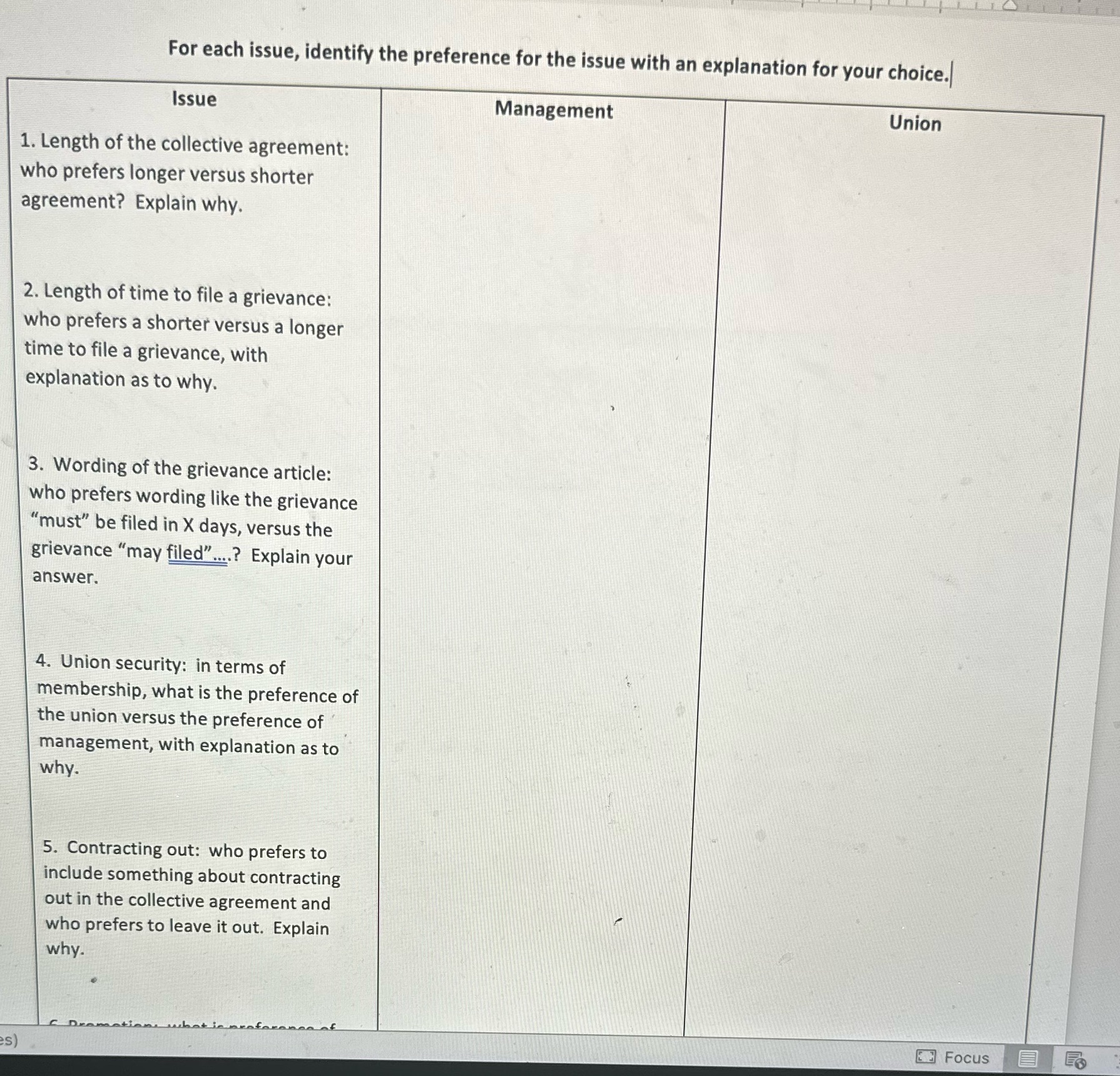 _ . ; 11L}.Ii,n.i,r2_ For each issue, i Issue Management 1.