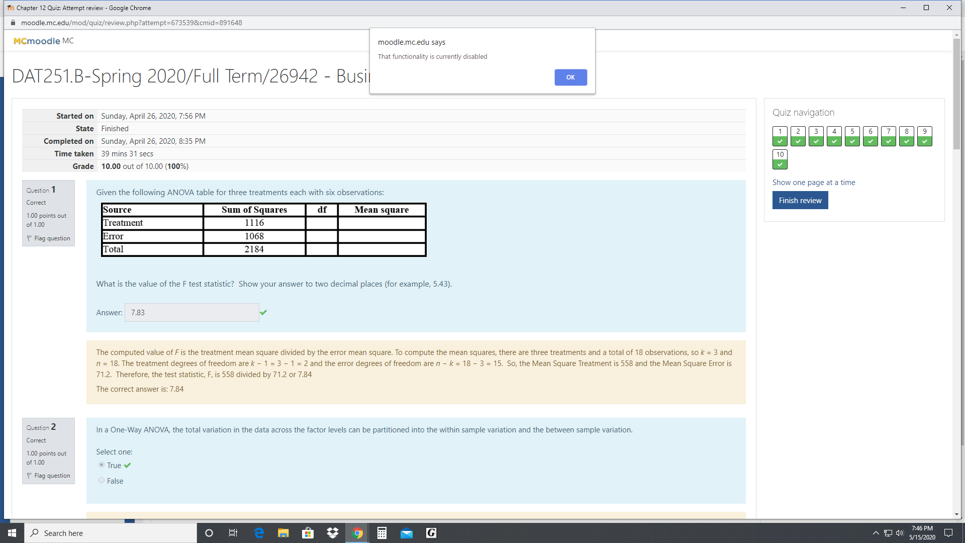 Please help me solve these stats problems. In Chapter 12 Quiz: Attempt